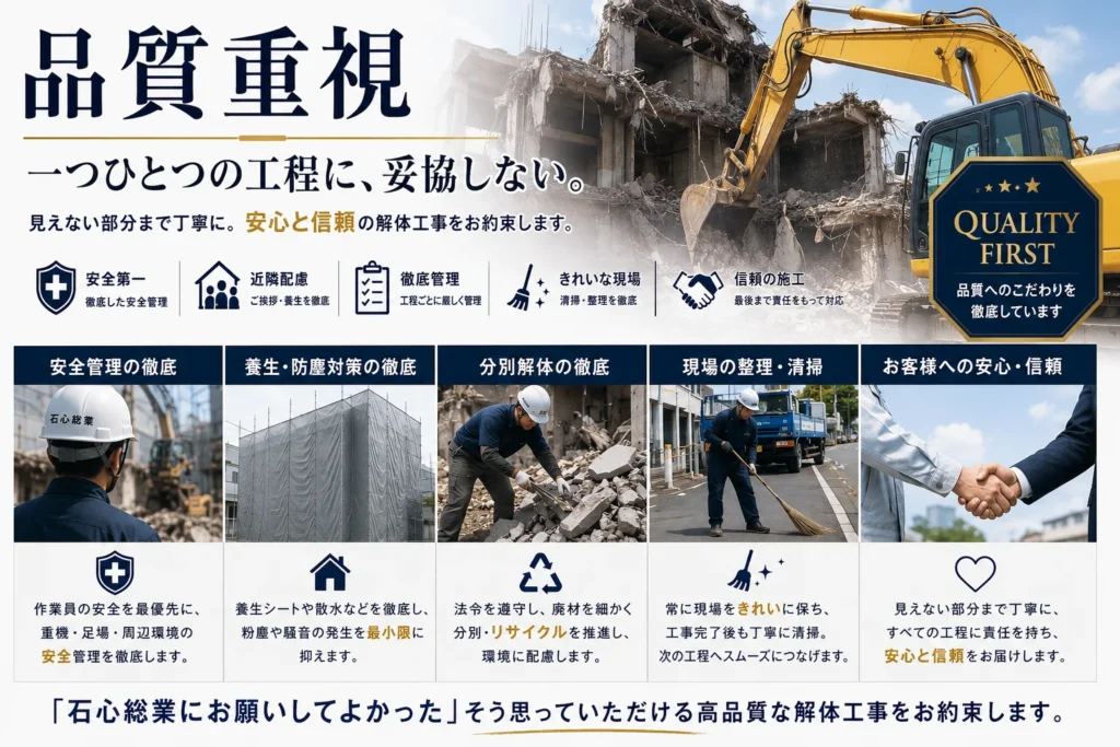 品質重視